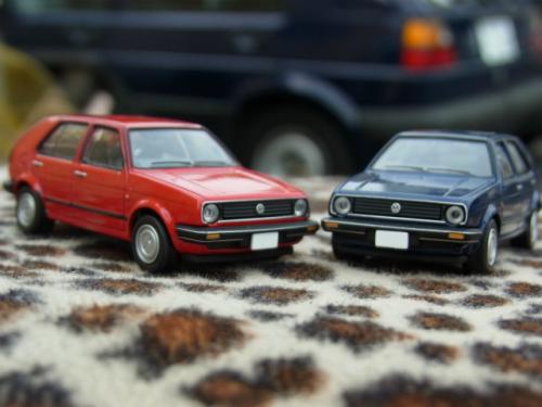 幻想的 トミカリミテッドヴィンテージネオゴルフ2 GTI セット - ミニカー